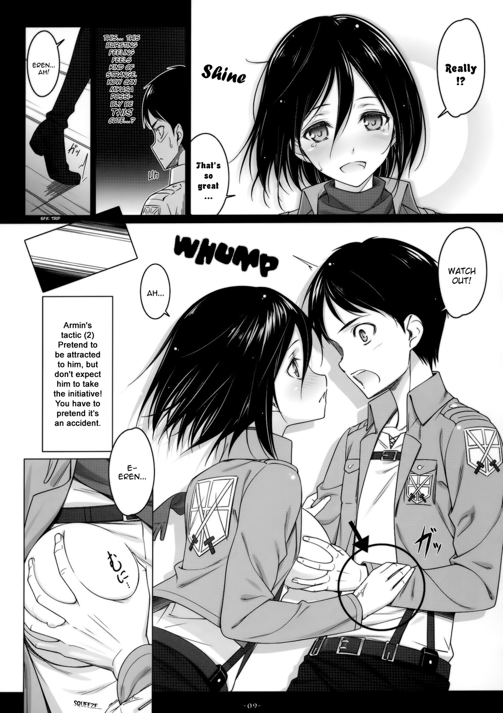 Hentai Manga Comic-Attack on Mikasa-Read-8